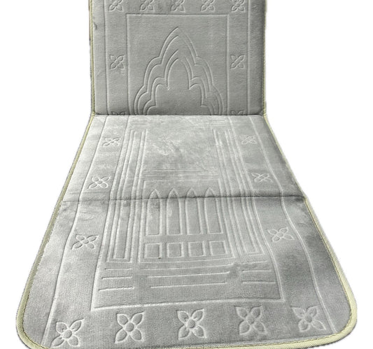 Maple Leaf Home Prayer Mat, 55x147 cm, Grey, DT-469