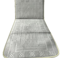 Maple Leaf Home Prayer Mat, 55x147 cm, Grey, DT-469
