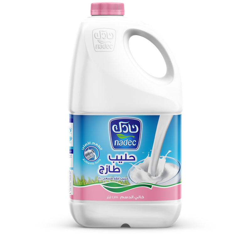 Nadec Skimmed Fresh Milk 1.75 Litres