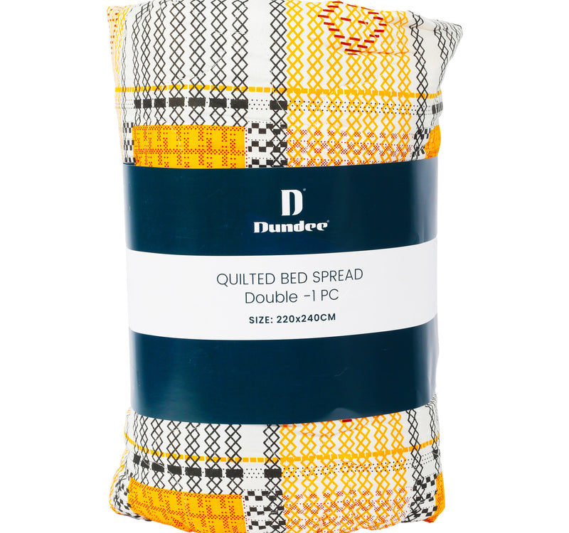 Dundee Bed Spread 220 x 240cm Assorted