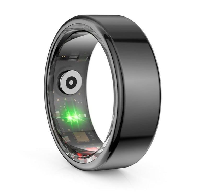 Trands Smart Health Ring, Metallic Black, TR-R02 Lulu Hypermarket