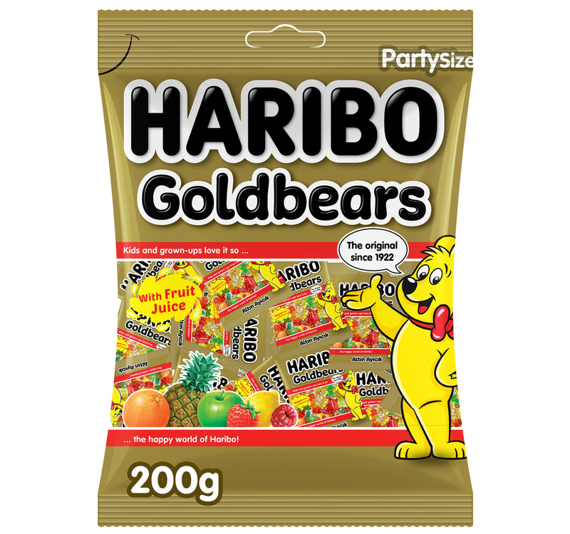 Haribo Goldbears Fruit Flavour Jelly Candy 200 g Lulu Hypermarket