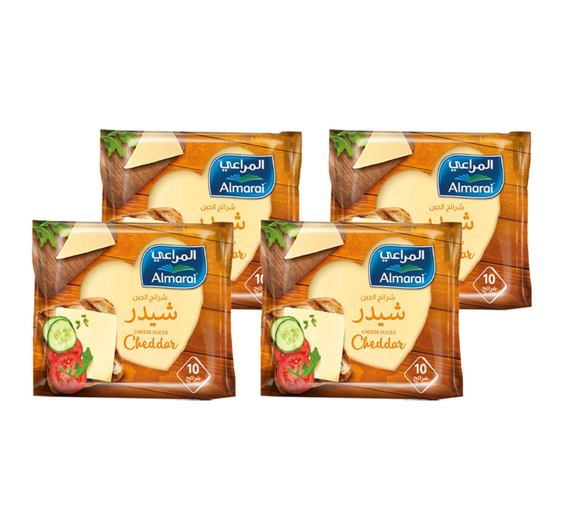 Almarai Cheddar Cheese Slices 4 x 200 g Lulu Hypermarket
