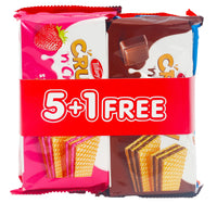 Tiffany Wafers Assorted 65 g 5 + 1 Lulu Hypermarket