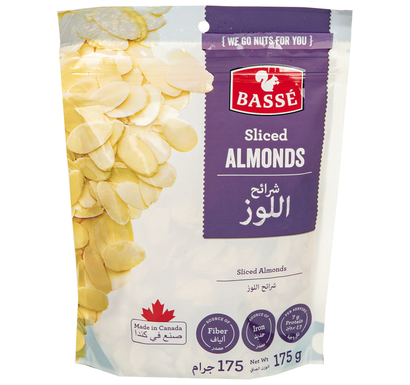Basse Sliced Almonds 175 g Lulu Hypermarket
