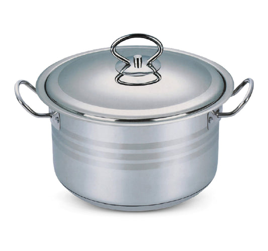 Chefline Stainless Steel Cooking Pot, 30 cm, CS175