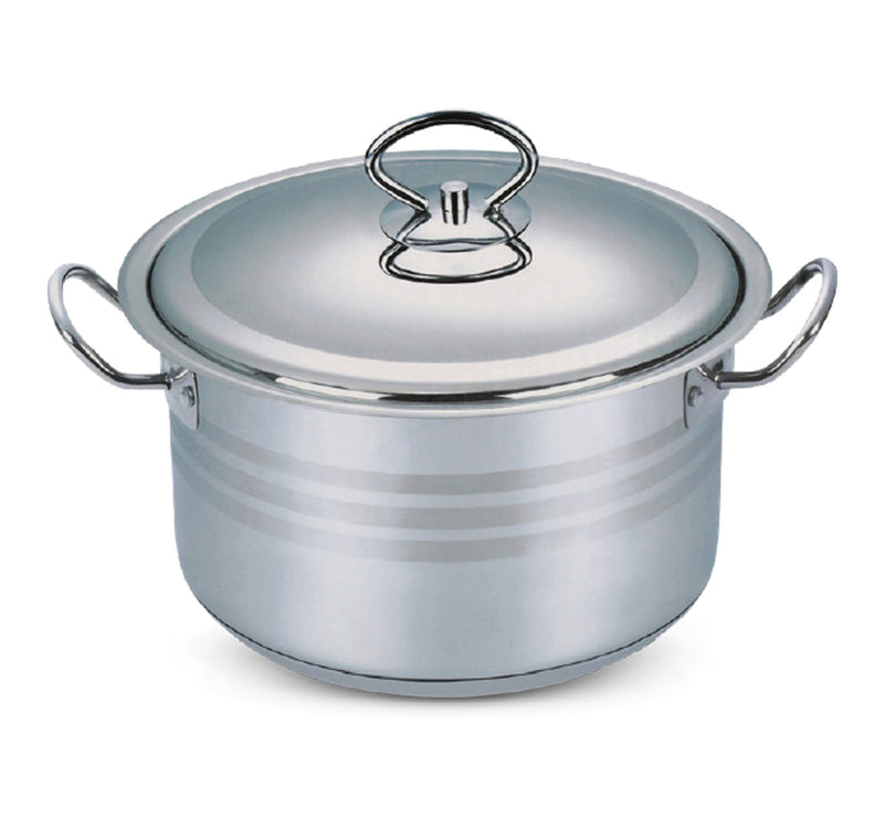 Chefline Stainless Steel Cooking Pot, 30 cm, CS175