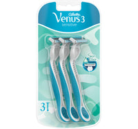 Gillette Venus 3 Sensitive Disposable Razor 3 pcs