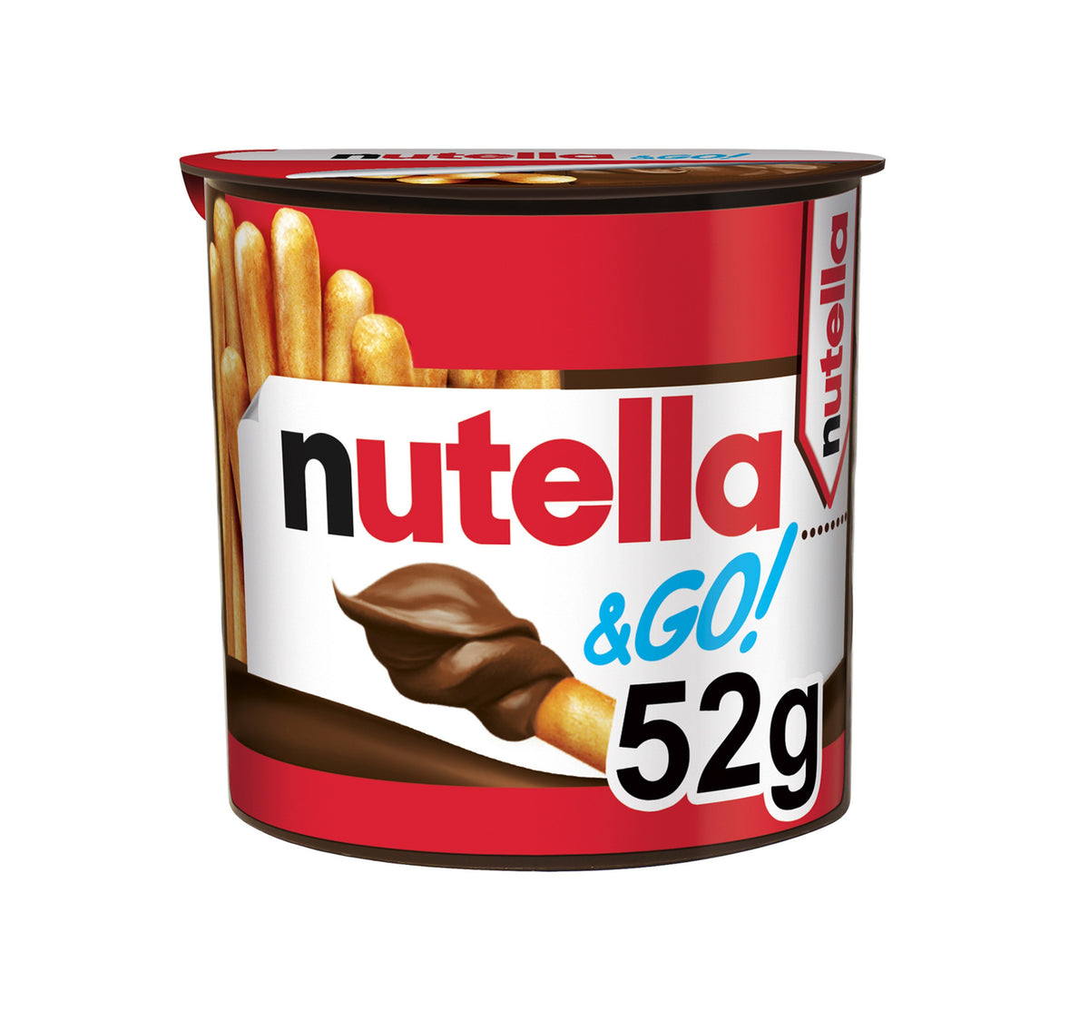 Nutella & GO Chocolate Hazelnut Spread with Breadsticks 52 g