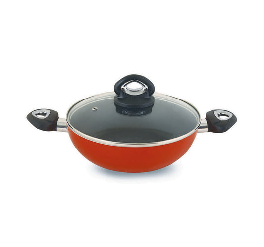 Chefline Induction Wok Pan with Lid, 24 cm, XWP24R-2H