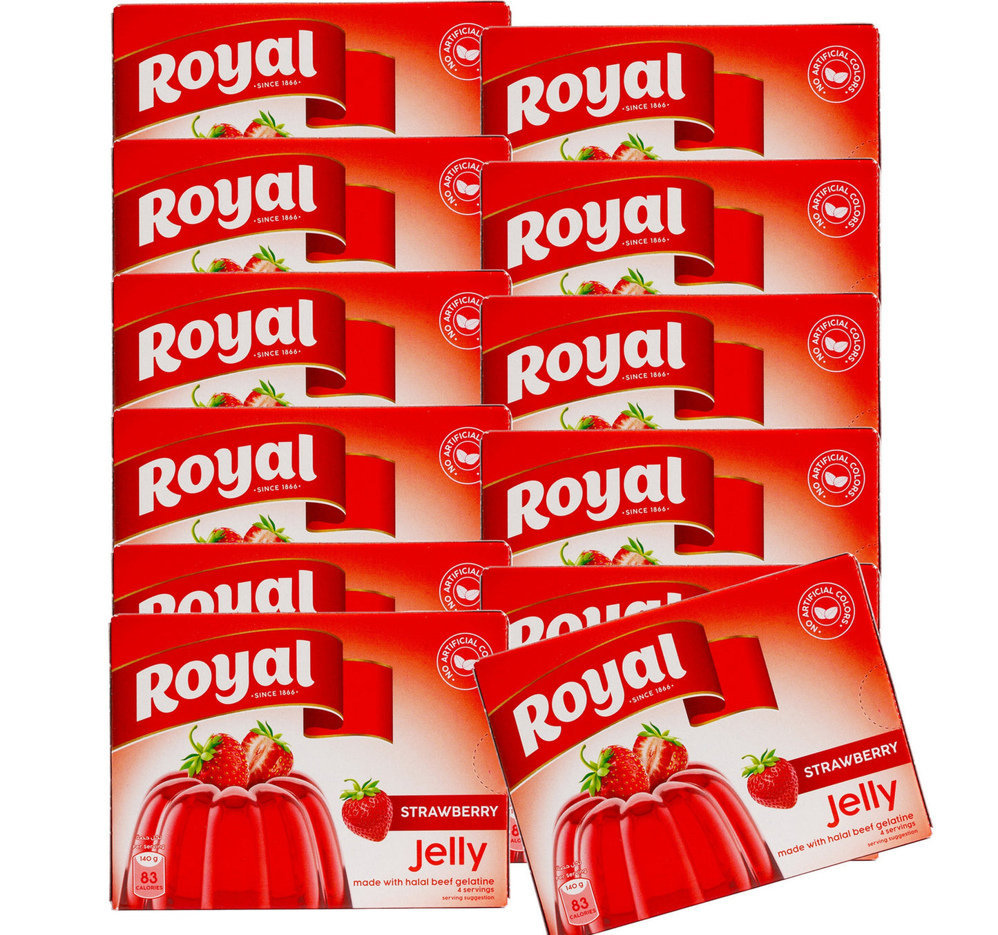 Royal Strawberry Jelly 12 x 85 g Lulu Hypermarket