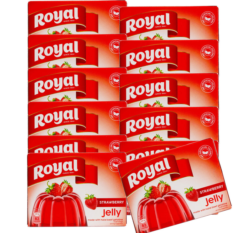 Royal Strawberry Jelly 12 x 85 g Lulu Hypermarket