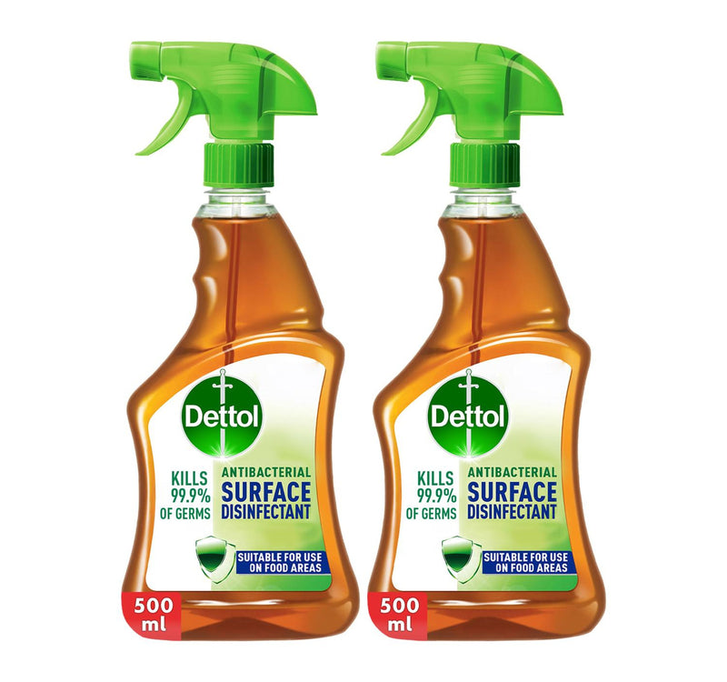 Dettol Anti-Bacterial Surface Disinfectant Value Pack 2 x 500 ml