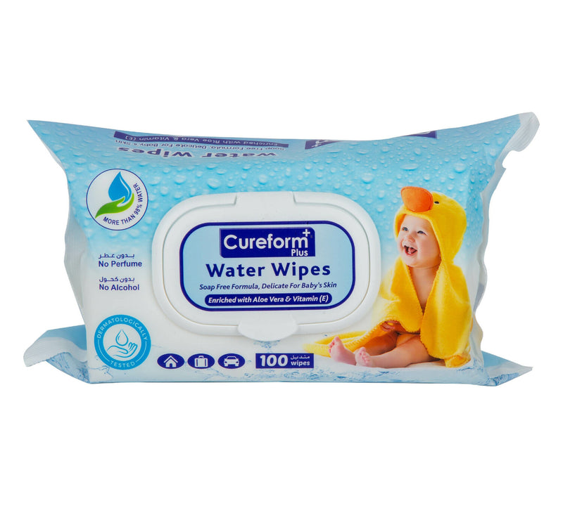 Cureform Plus Baby Water Wipes 100pcs