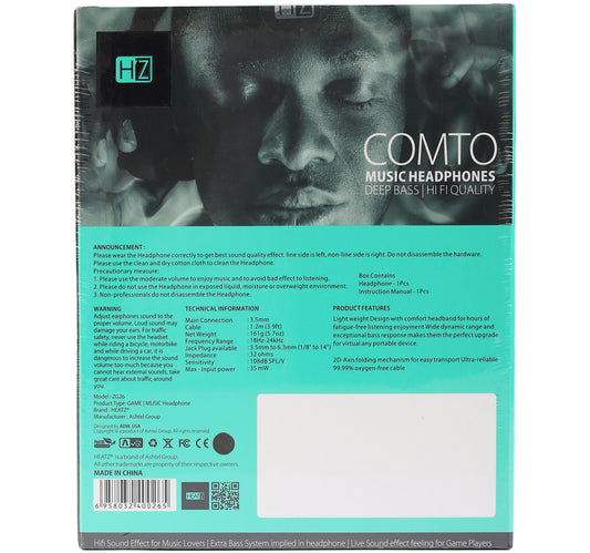 Heatz Comto Headphone ZG26