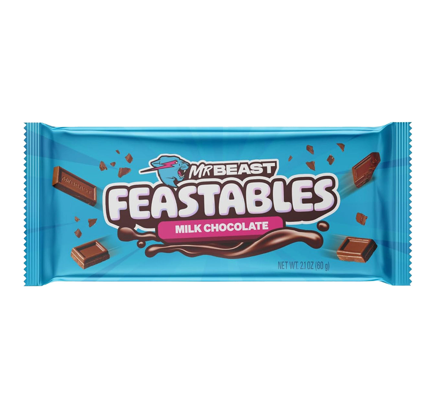 MrBeast Feastables Milk Chocolate 60 g Lulu Hypermarket