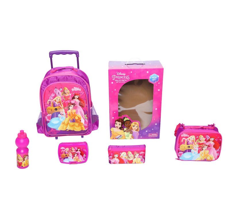 Disney Princess 5 in1 Value Pack 16 inch Trolley FK023304