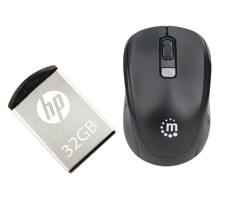 HP Flash Drive 32GB + Wireless Mouse FD222