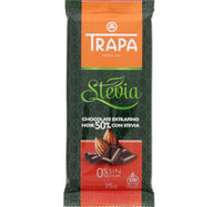 Trapa Noir 50% Stevia Chocolate Bar 75 Gm Lulu Hypermarket