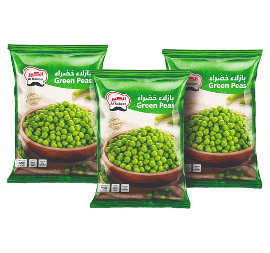 Al Kabeer Green Peas Value Pack 3 x 400 g Lulu Hypermarket