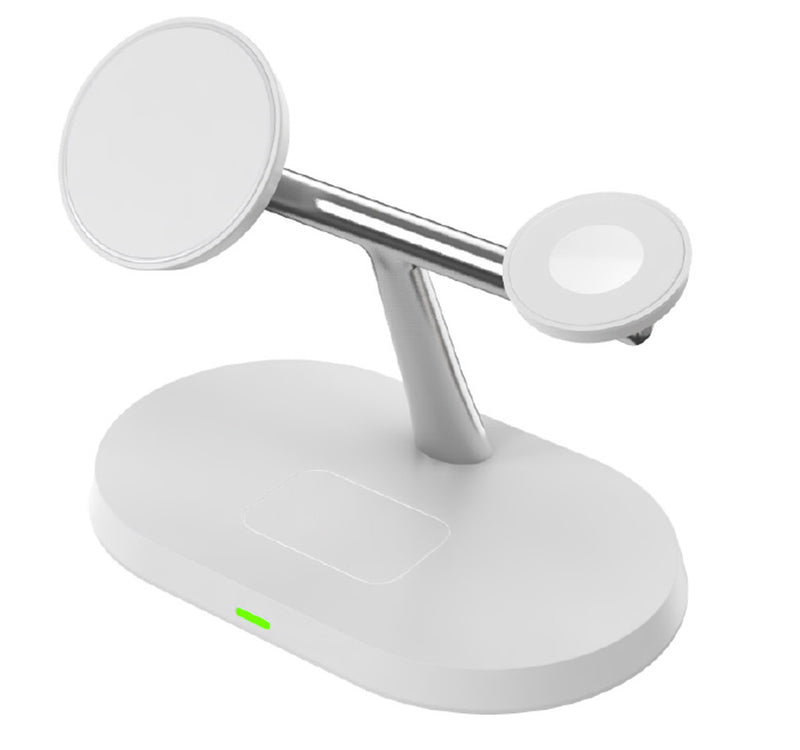 Trands 3 in 1 Wireless Charger for Smartphone, iWatch and Air Pods AD6953