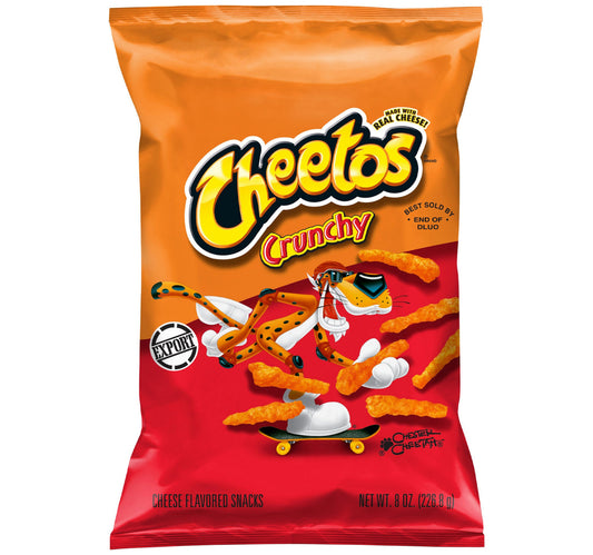Cheetos Crunchy Cheese Flavoured Snacks 226.8 g Lulu Hypermarket