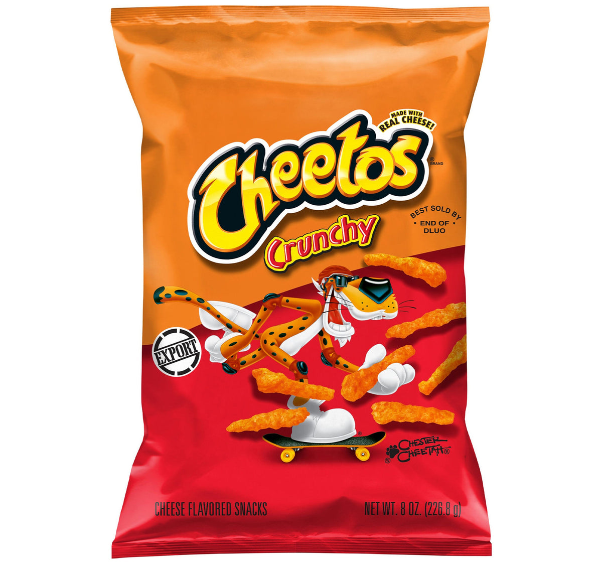 Cheetos Crunchy Cheese Flavoured Snacks 226.8 g Lulu Hypermarket