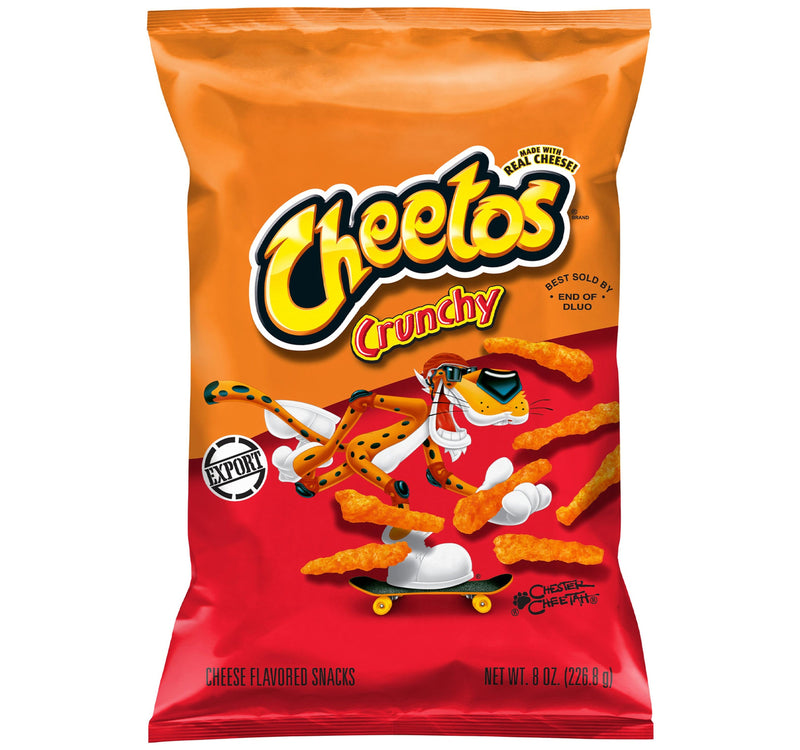 Cheetos Crunchy Cheese Flavoured Snacks 226.8 g Lulu Hypermarket