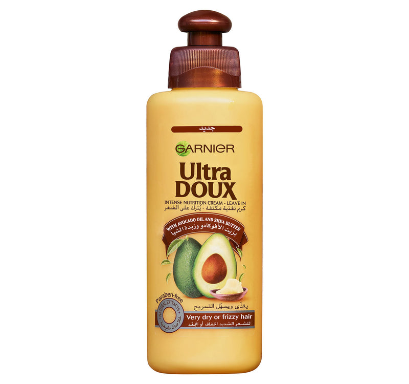 Garnier Ultra Doux Avocado Oil & Shea Butter Leave In Cream 200 ml