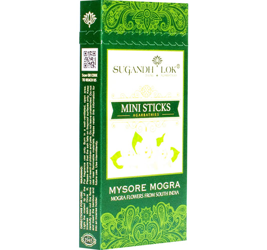 Sugandh Lok Mysore Mogra Mini Sticks Agarbathies 50 g