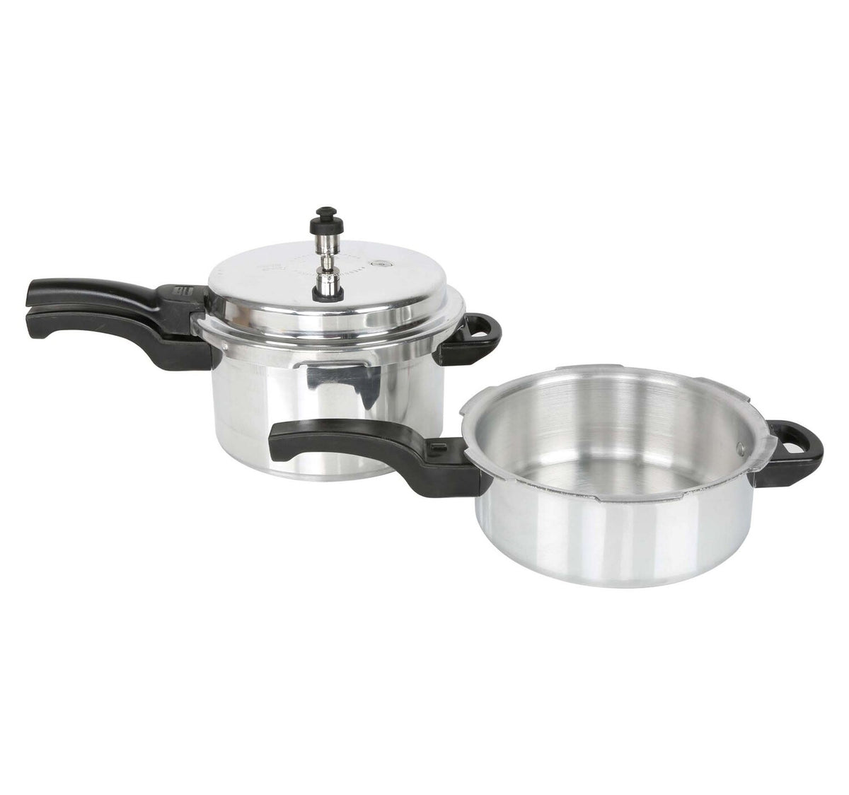 Smart Kitchen Aluminium Pressure Cooker 5Ltr + 3Ltr INDP
