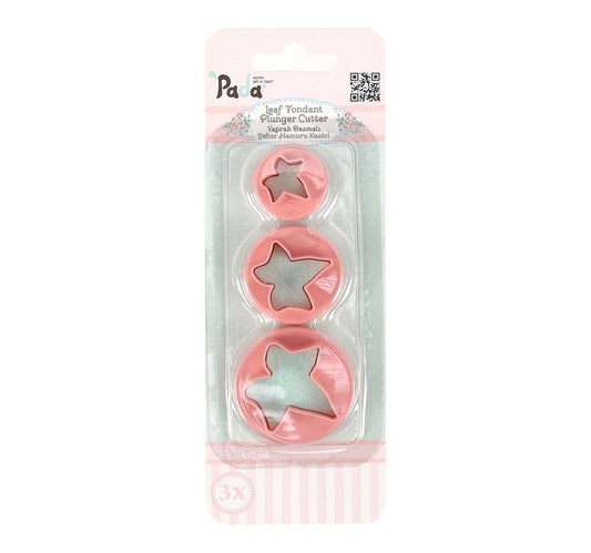 Sunplast Sheet Pressure Dough Cookie Cutters 3pcs Set PD-3100