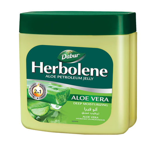 Dabur Herbolene Aloe Petroleum Jelly Enriched with Aloe Vera and Vitamin E 115 ml