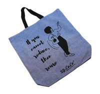 Earth Safe Shopping Bag Cloth 19" Blue