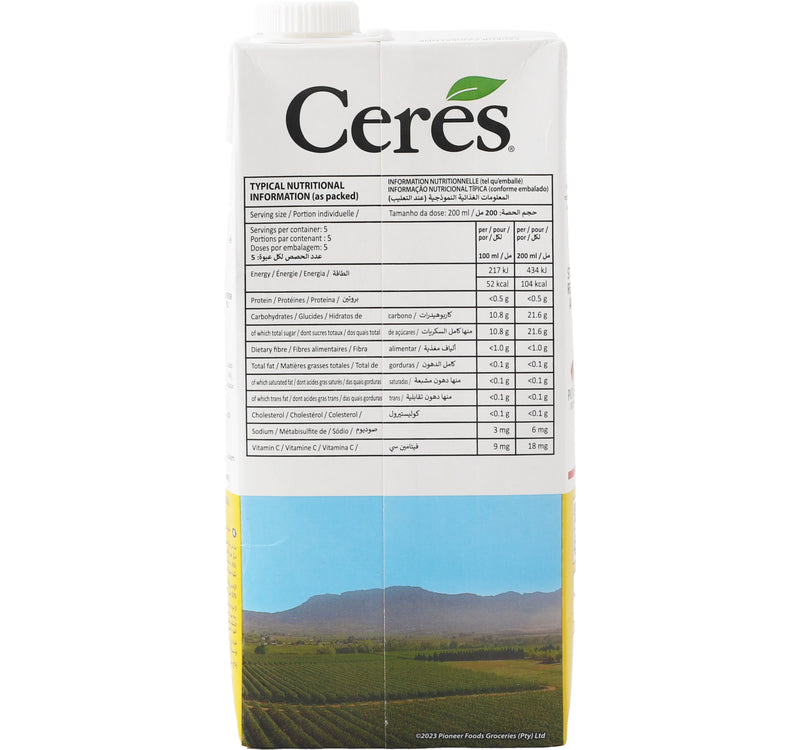 Ceres Nectar Caribbean Crush 1 Litre