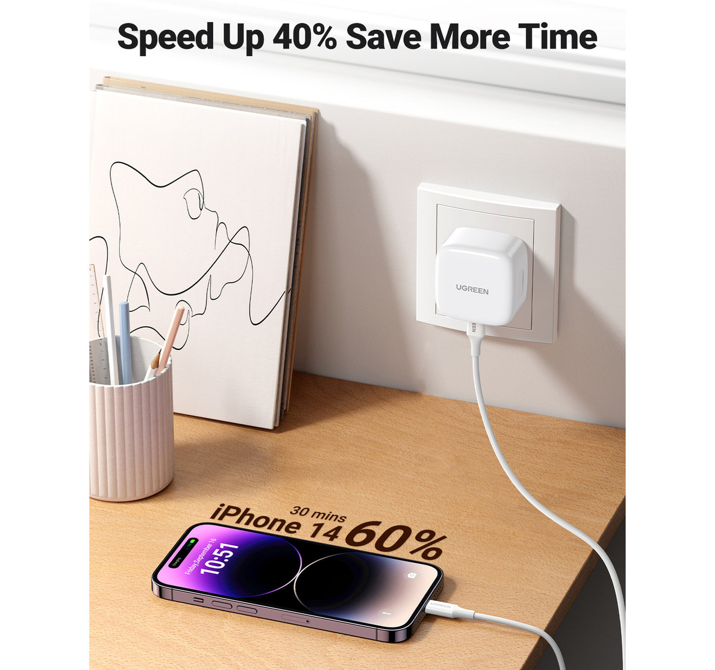 Ugn PD 30W USB-C Chrg.70197 Wh