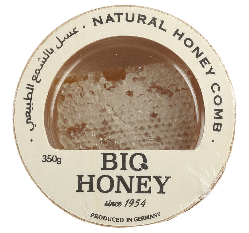 Bio Honey Natural Honey Comb Wooden Box 350 g