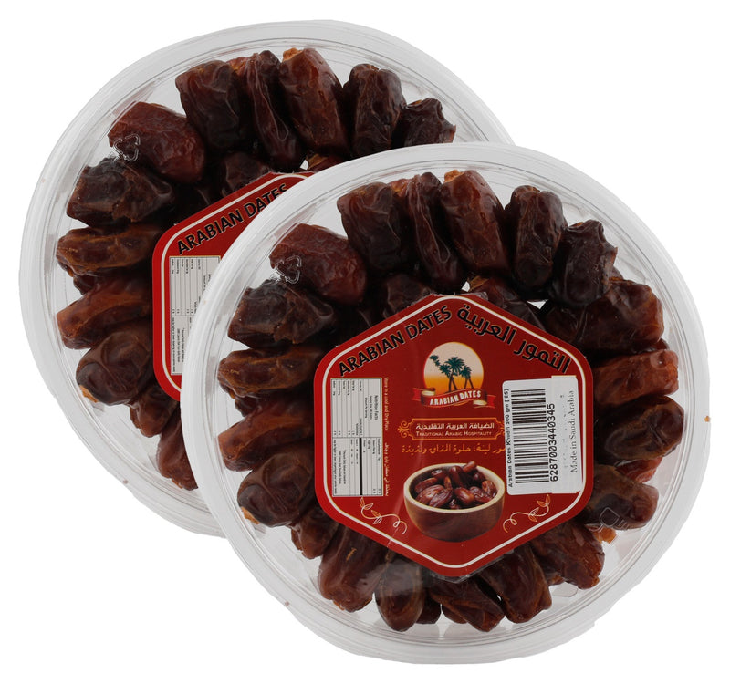 تمر عربي خُضْرِي 2 × 500 غرام