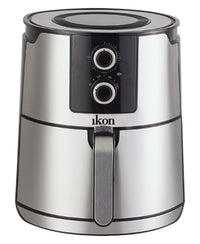 Ikon Air Fryer, 6.5 L, Black/Silver, IK-AF605Y