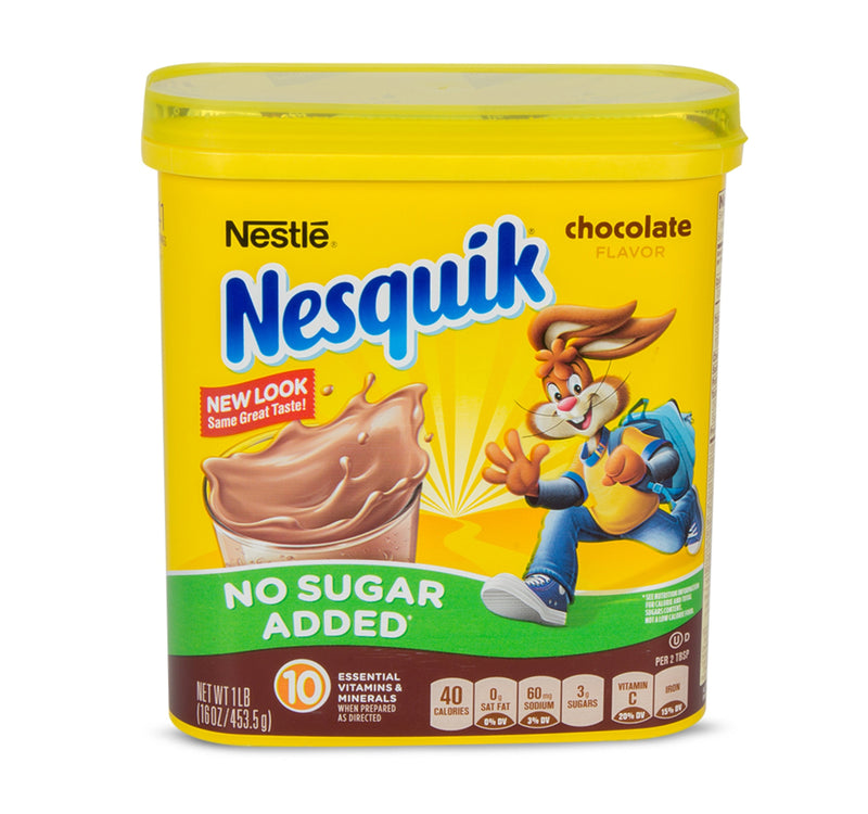 Nesquik No Added Sugar Chocolate Flavor Drink 453.5 g Lulu Hypermarket