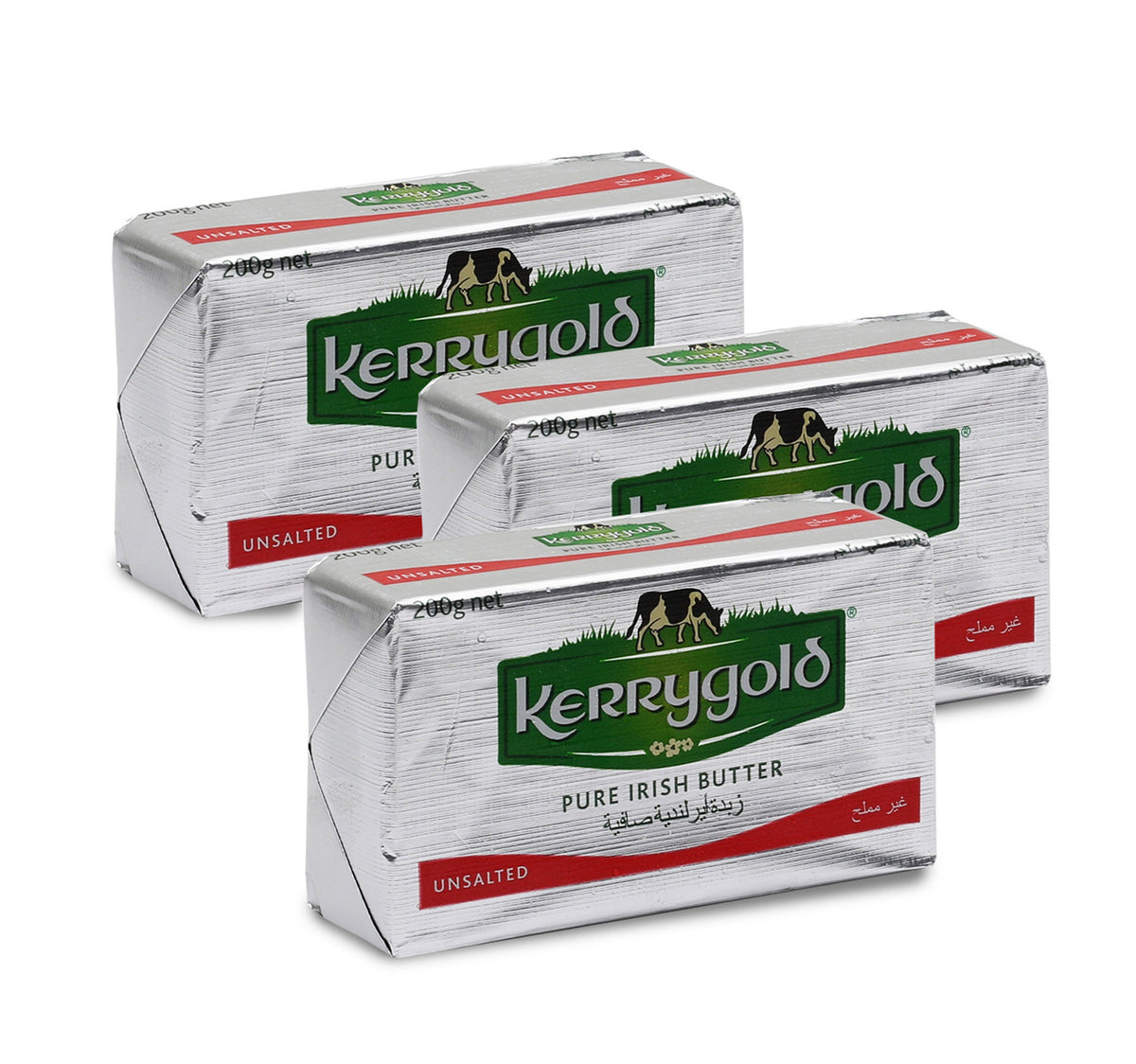 Kerrygold Butter Unsalted Value Pack 3 x 200 g Lulu Hypermarket