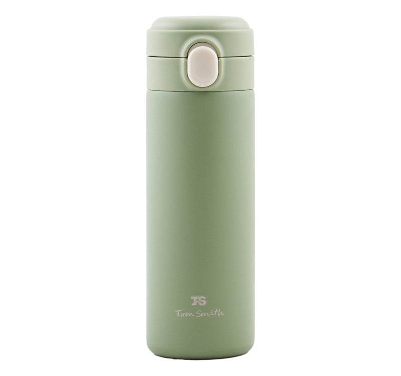 Tom Smith Stainless Steel Double Wall Vacuum Bottle YON02SB 400ml Assorted Colors