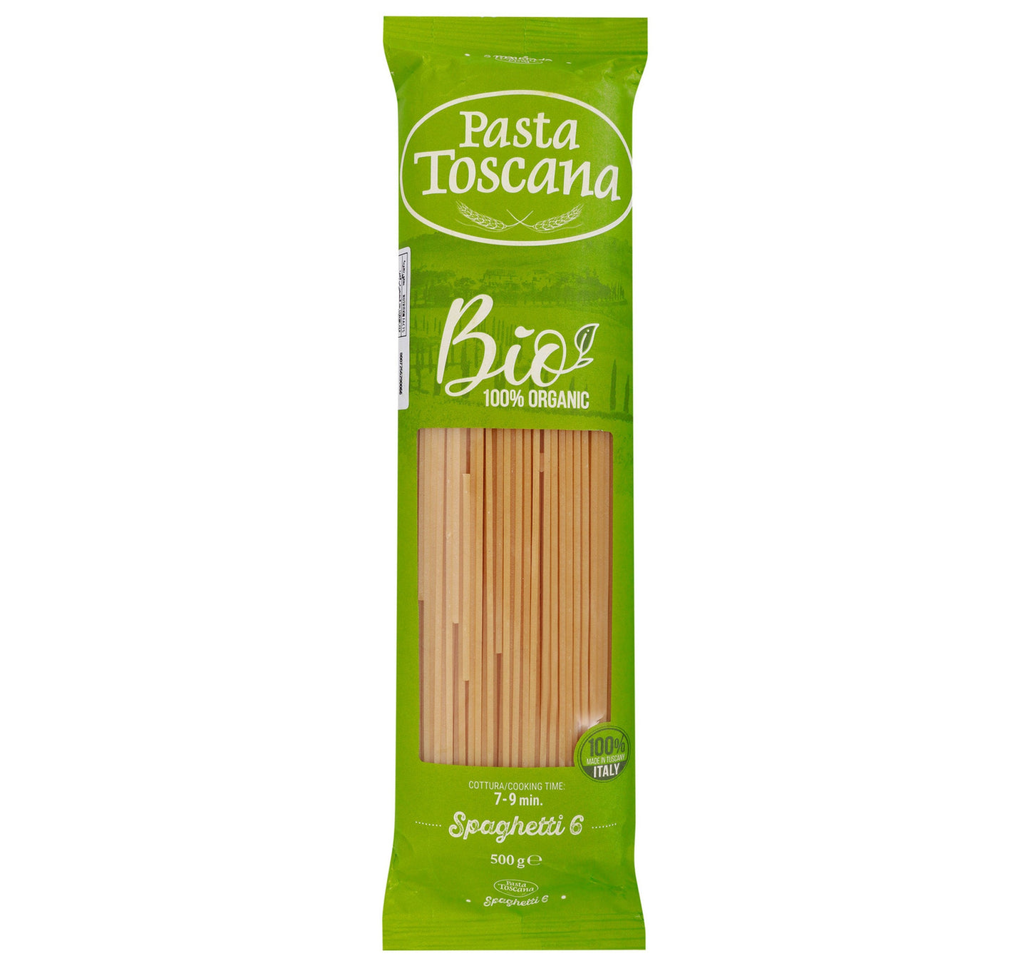 Pasta Toscana Bio Organic Spaghetti Pasta No.6 500 g Lulu Hypermarket