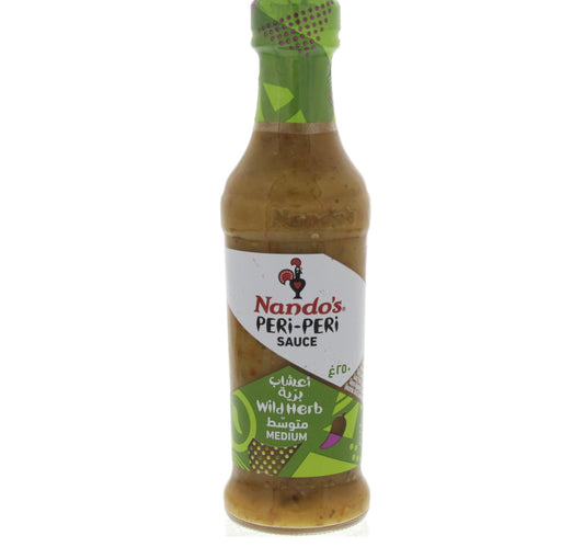 Nando's Peri Peri Sauce Wild Herb 250 g Lulu Hypermarket