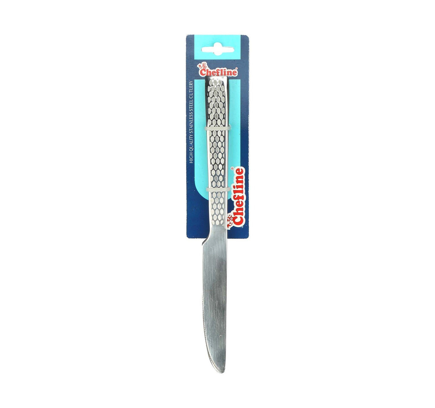 Chefline Hammered Stainless Steel Dessert Knife, 3 Pcs, 2203