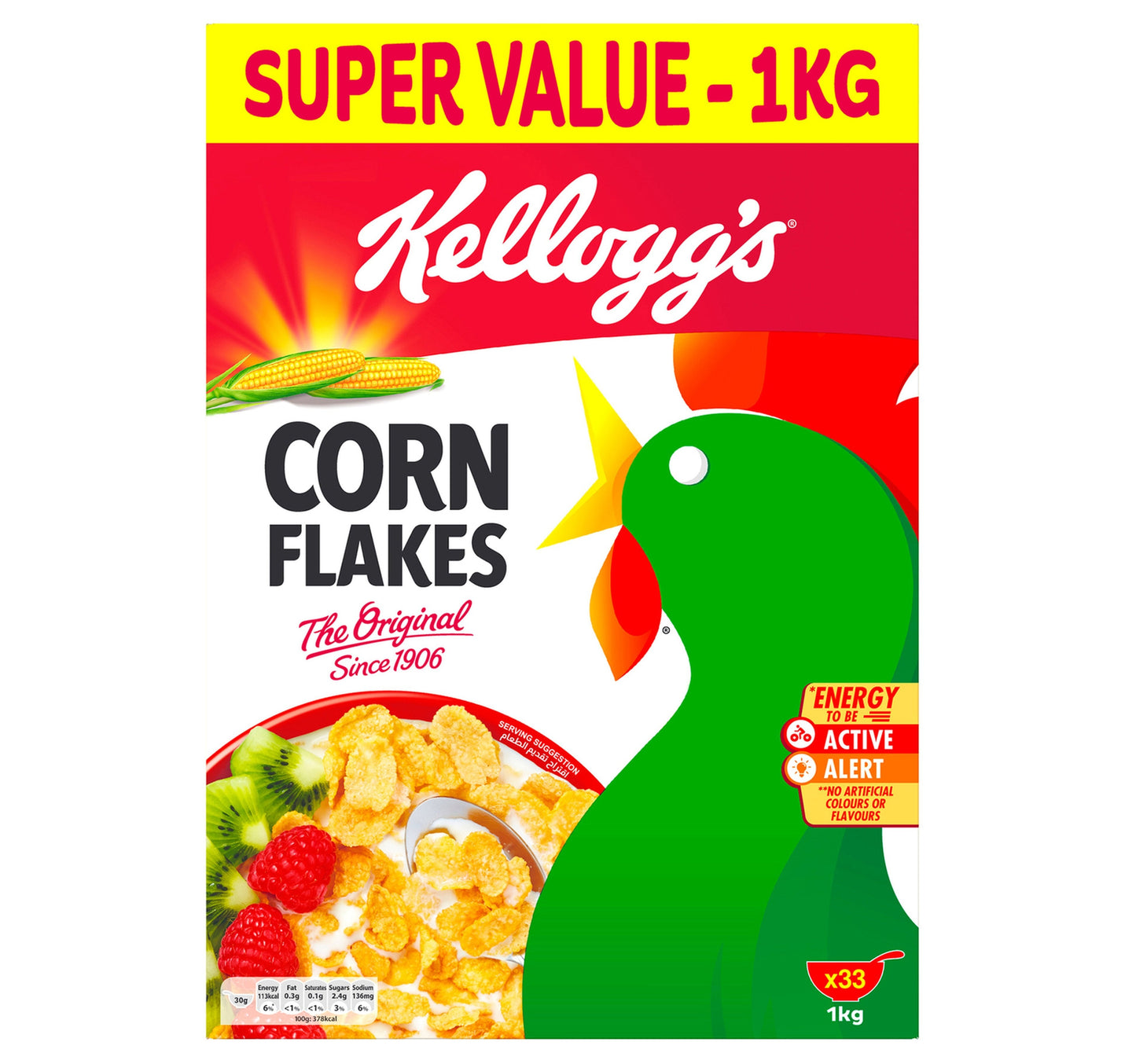 Kellogg's Corn Flakes The Original 1 kg Lulu Hypermarket