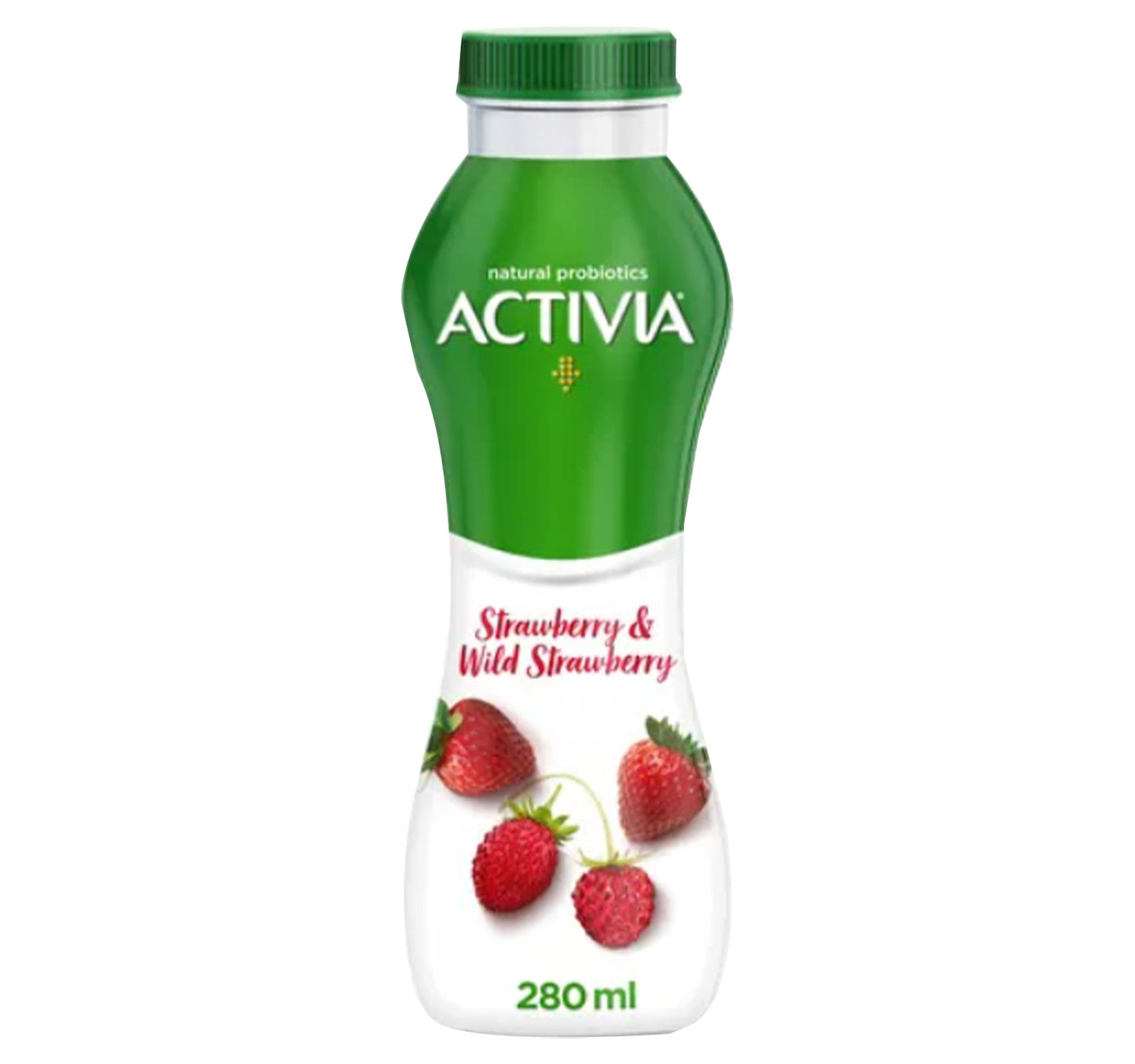Activia Go Drinkable Yoghurt Strawberry & Wild Strawberry 280 ml Sultan Center