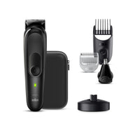 Braun 17-in-1 Style Kit All-In-One Beard & Body Grooming Kit, Black, MGK7490