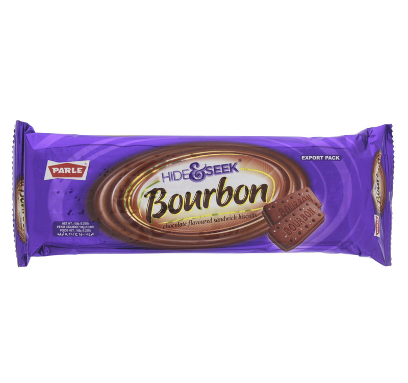 Parle Hide & Seek Bourbon Chocolate Flavoured Sandwich Biscuits 150 g