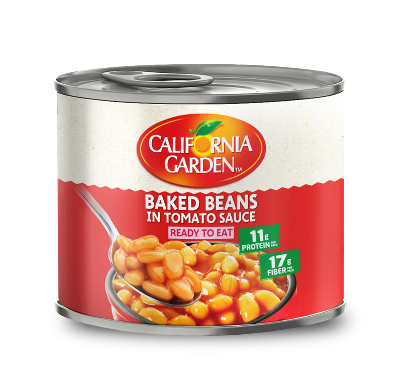 California Garden Canned Baked Beans In Tomato Sauce 220 g Lulu Hypermarket